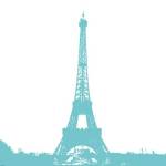 Aqua Eiffel Tower by Veruca Salt