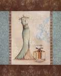 Aqua Fashion I - mini by Sophie Devereux