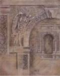 Arch Spandrel #1 by W.M. Randal Painter