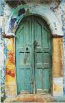 Arched Doorway [white border] (19-1/2 x 27-1/2) by George Meis