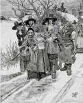 Arresting a Witch by Howard Pyle