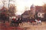 Arriving for the Hunt by Georg Karl Koch