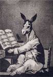 As Far back as his Grandfather by Francisco De Goya