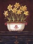 Asian Daphodile Floral by Jo Moulton