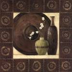 Asian Still Life With Border II by Jo Moulton