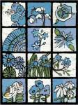 Asure Botanical I 12-Patch by Andrea Davis