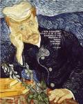 At the Beginning - Van Gogh Quote 1 by Quote Master