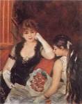 At the Concert by Pierre-Auguste Renoir