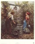 At The Well by Daniel Ridgway Knight