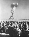 Atomic Bomb Testing in a Desert, Camp Desert Rock, Las Vegas, Nevada, USA