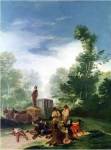 Attack on a Coach, 1787 by Francisco De Goya