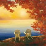 Autumn Glow II by Julia Purinton