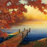 Autumn Glow III by Julia Purinton