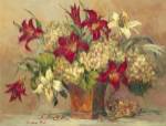 Autumn Lilies by Barbara Mock