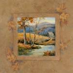 Autumn Lodge I by Barbara Mock