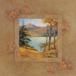 Autumn Lodge II by Barbara Mock