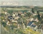 Auvers, Panoramic View, 1873/75 by Paul Cezanne