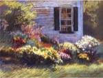 Backlit Mums by Christine Debrosky