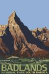 Badlands National Park Ad by Lantern Press