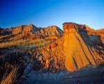 Badlands, Rocks, Dinosaur Provincial Park, Alberta by Chuck Haney / Danita Delimont