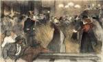 Ball at the Barriere by Theophile-Alexa Steinlen