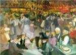 Ball on the 14th July by Theophile-Alexa Steinlen