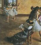 Ballet Class by Edgar Degas
