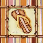 Bamboo Flip Flop IV by Kathy Middlebrook