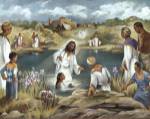 Baptism at River's Edge by Beverly Lopez