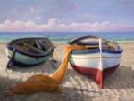 Barche sulla Spiaggia by Adriano Galasso