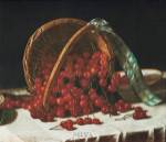 Basket of Cherries by John F. Francis