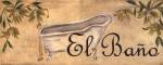 Bath Series - El Bano by Debbie Dewitt