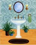 Bath Tranquility II by Louise Max