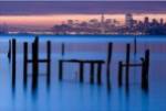 Bay Pilings ? Sausalito by Jeffrey Murray