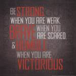 Be Strong by Lauren Rader