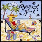Beach Girl II by Jennifer Brinley