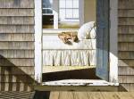 Beach House Dog by Zhen-Huan Lu