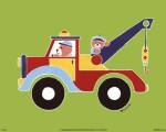 Bears in Tow Truck by Shelly Rasche
