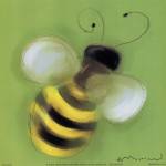 Bee On Green by Anthony Morrow