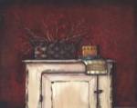 Berries on an Old Chest by Gail Eads