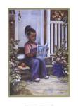 Beverly Lopez - Girl with Book Size 8x10 by Beverly Lopez
