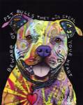 Beware of Pit Bulls by Dean Russo