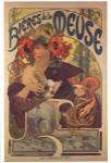 Bieres de la Meuse by Alphonse Maria Mucha