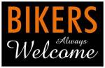 Bikers Always Welcome by Kenneth Ridgeway