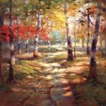Birch Clearing by Stephen Douglas