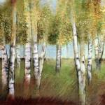 BIRCH WOODS II by Eugene Tava