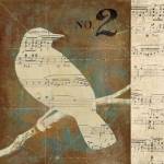 Bird Silhouettes I by D Salusti