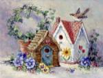 Birdhouse Collection 1 by Barbara Mock