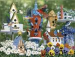 Birdhouses by William Vanderdasson