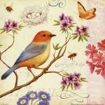Birds and Bees II by Daphné Brissonnét
